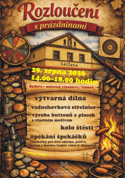 Plakát – Rozloučení s prázdninami