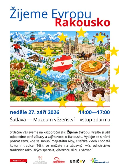 Plakát – Žijeme Evropu: Rakousko
