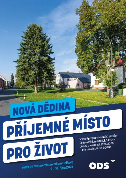 Obálka magazínu pro místní část Nová Dědina